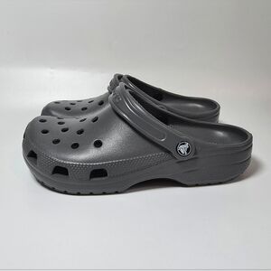 Crocs Classic Dark Gray Women's Clog Size 9